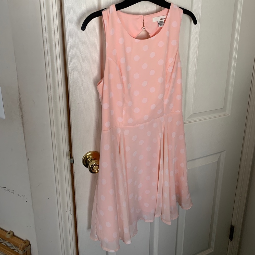 Pink pastel dress